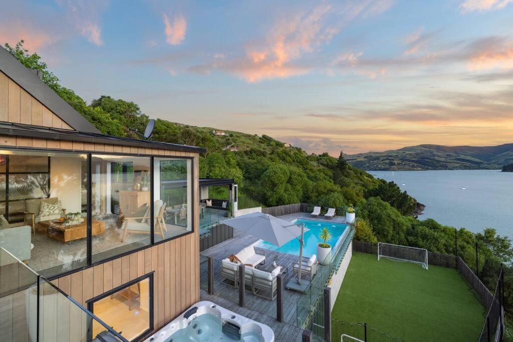 Apartamento Hidden Paradise In Christchurch Lyttelton Exterior foto